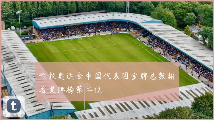 伦敦奥运会中国代表团金牌总数排名奖牌榜第二位