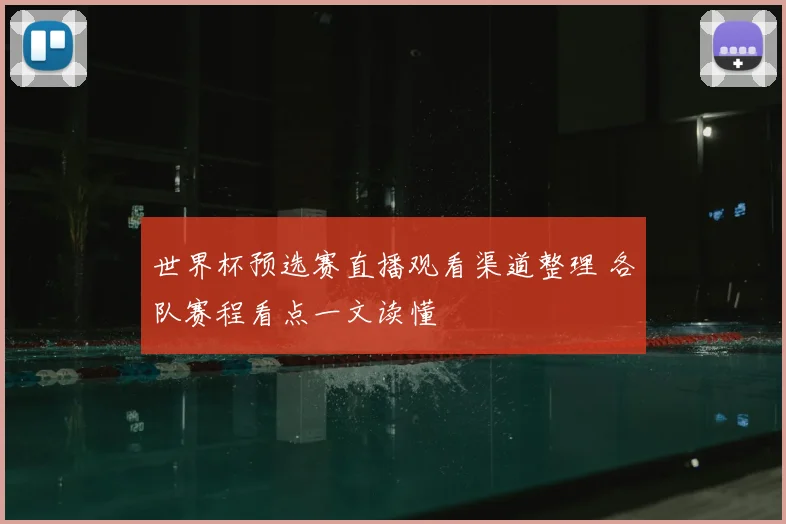 世界杯预选赛直播观看渠道整理 各队赛程看点一文读懂